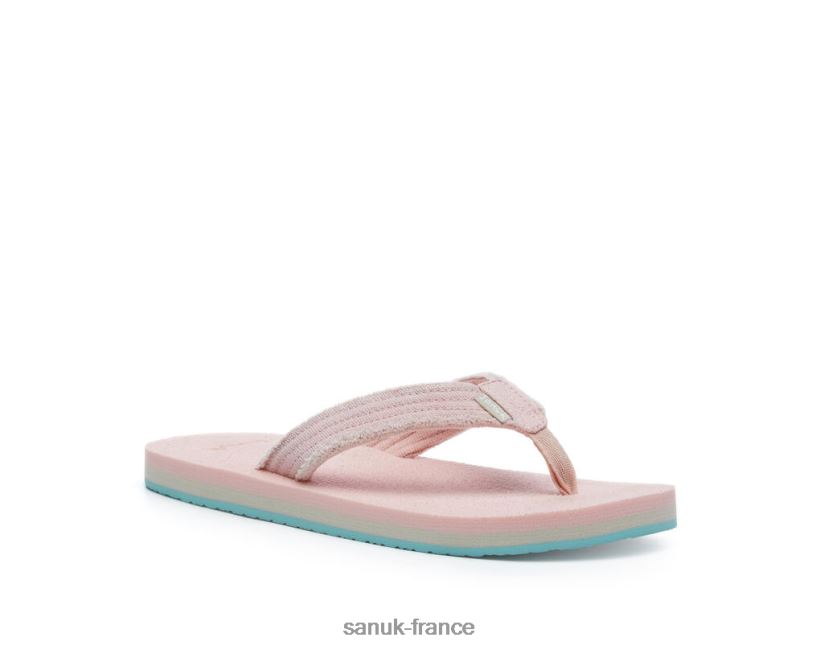 6V4JT0230 sel rose Sanuk empileur de fraude