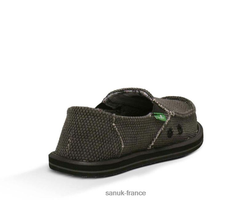 6V4JT0223 noir Sanuk vagabond