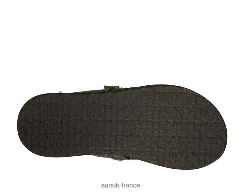 6V4JT0223 noir Sanuk vagabond