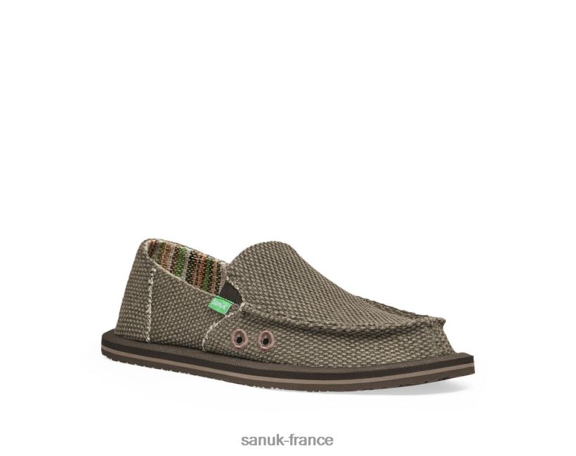 6V4JT0225 brun Sanuk vagabond