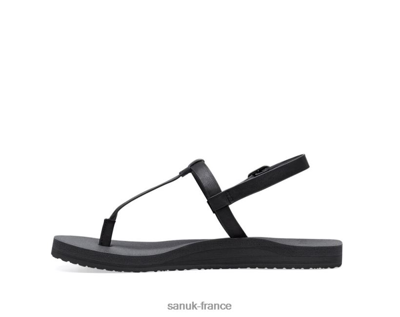 6V4JT0102 noir Sanuk Gémeaux du yoga