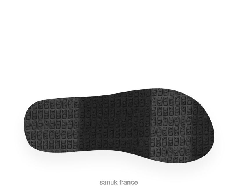 6V4JT0103 noir multicolore Sanuk fronde st jaguar tropical