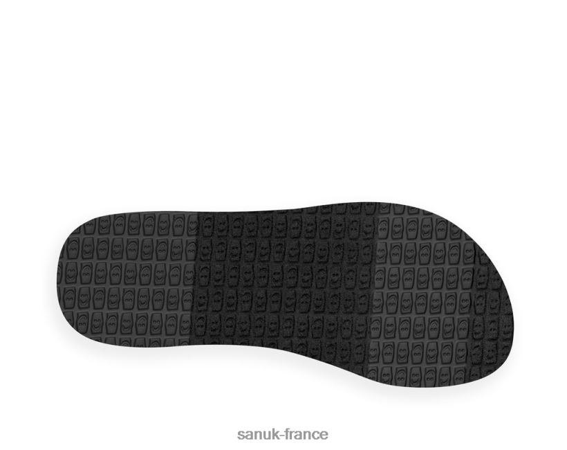 6V4JT087 noir Sanuk élingue st mi-forme