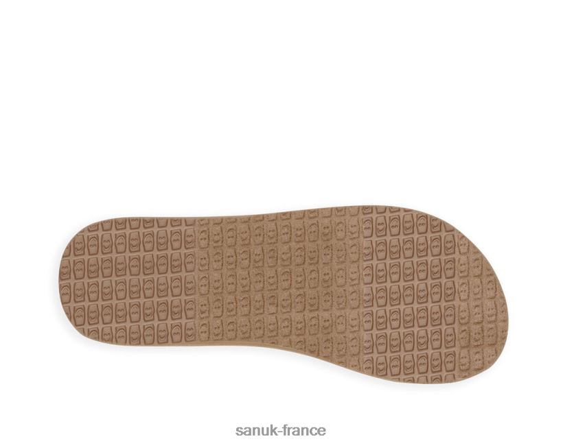 6V4JT089 naturel multi Sanuk jute effiloché