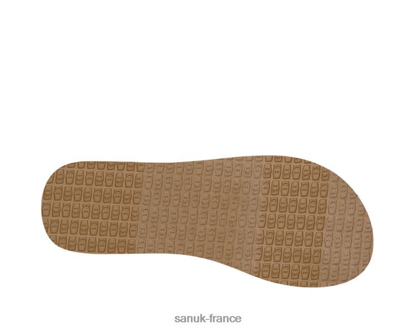 6V4JT090 blanc/beige Sanuk sling st blanc-beige