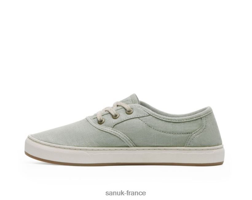 6V4JT010 blanc lavé Sanuk chanvre en dentelle Avery