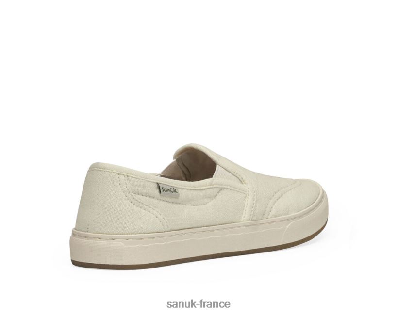 6V4JT011 blanc lavé Sanuk chanvre avery