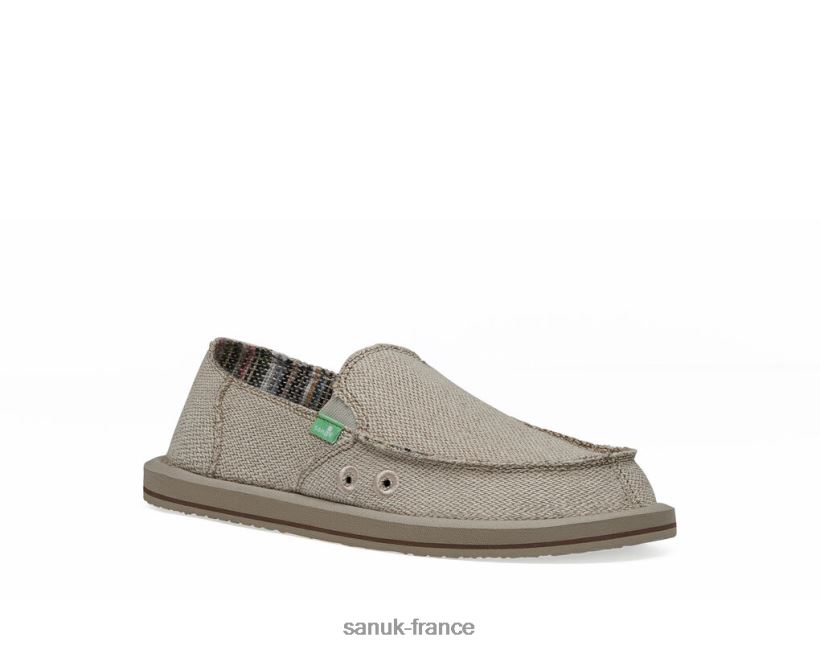 6V4JT015 naturel Sanuk Donna chanvre