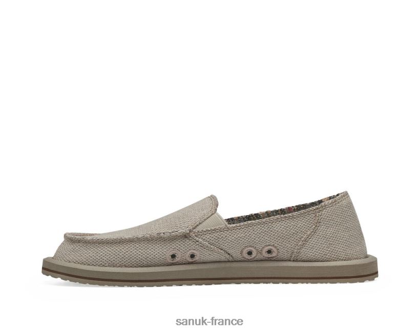 6V4JT015 naturel Sanuk Donna chanvre
