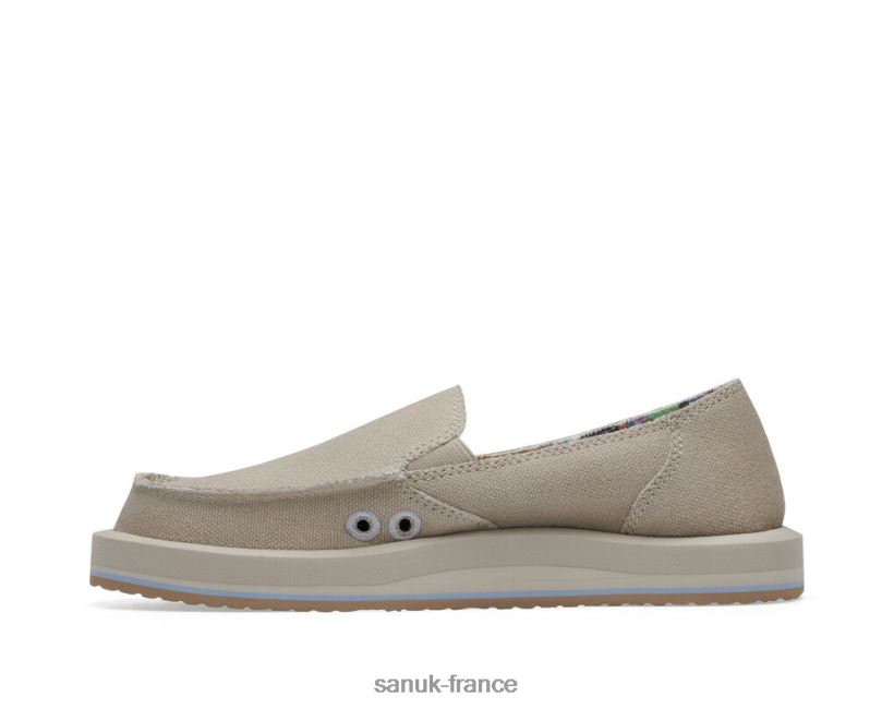 6V4JT019 pavé Sanuk Pridewalk Surfer X PPF Coupe étroite