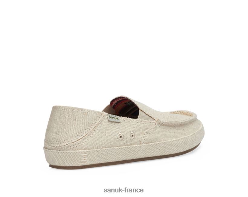 6V4JT01 naturel Sanuk rue jumelle