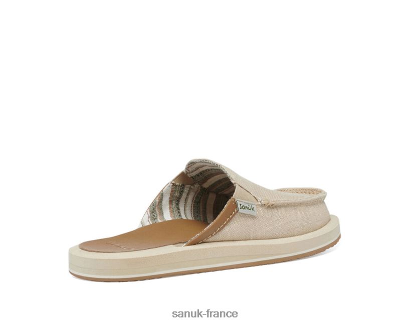 6V4JT03 naturel Sanuk tu as mon dos, st chanvre