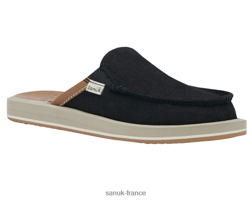 6V4JT04 ébène Sanuk tu as mon dos, st chanvre