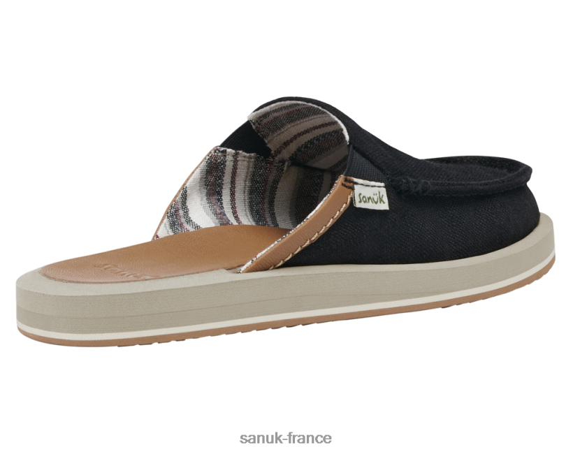 6V4JT04 ébène Sanuk tu as mon dos, st chanvre