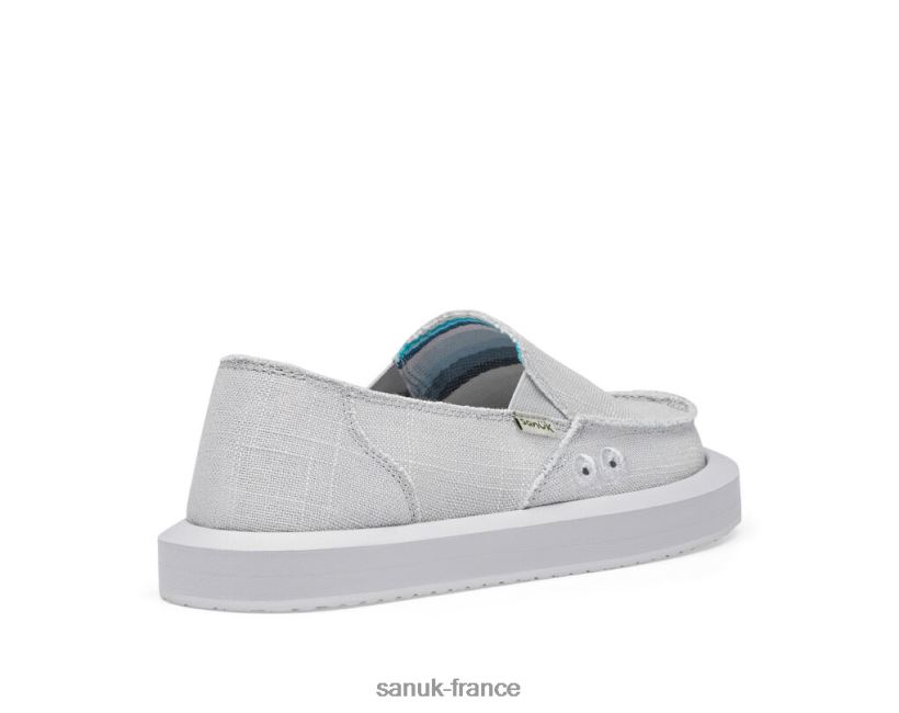 6V4JT05 gris Sanuk donna st chanvre