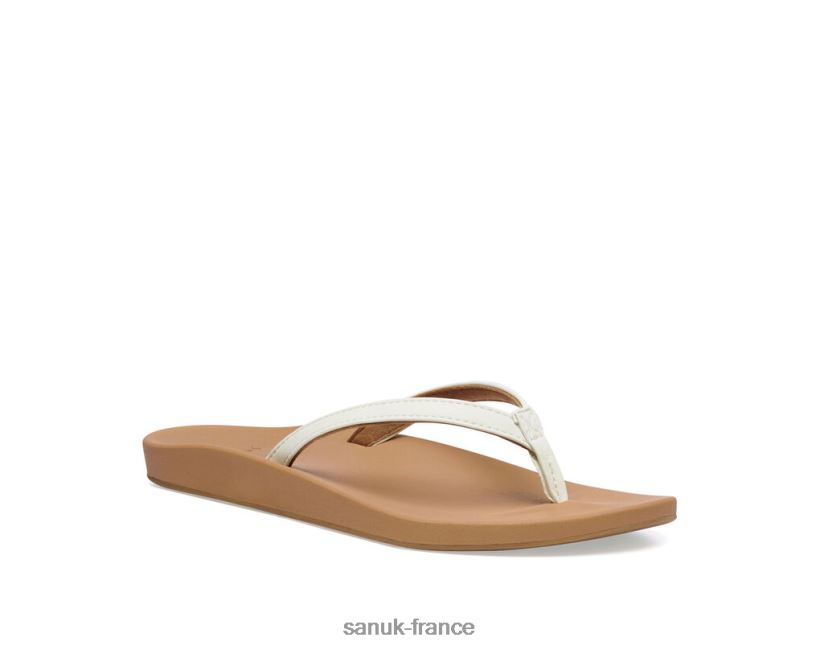 6V4JT031 blanc Sanuk joie du yoga cosmique