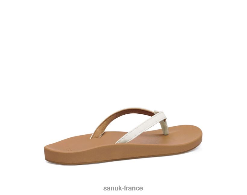 6V4JT031 blanc Sanuk joie du yoga cosmique