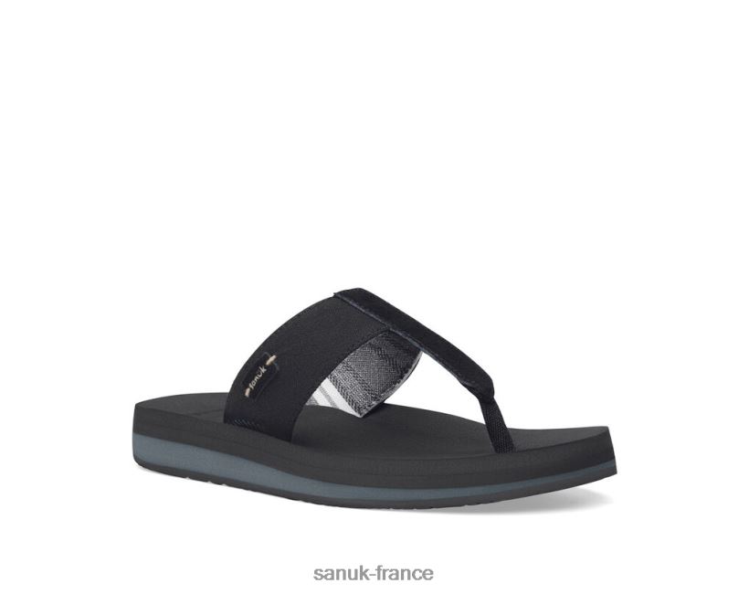6V4JT034 noir Sanuk île st plus