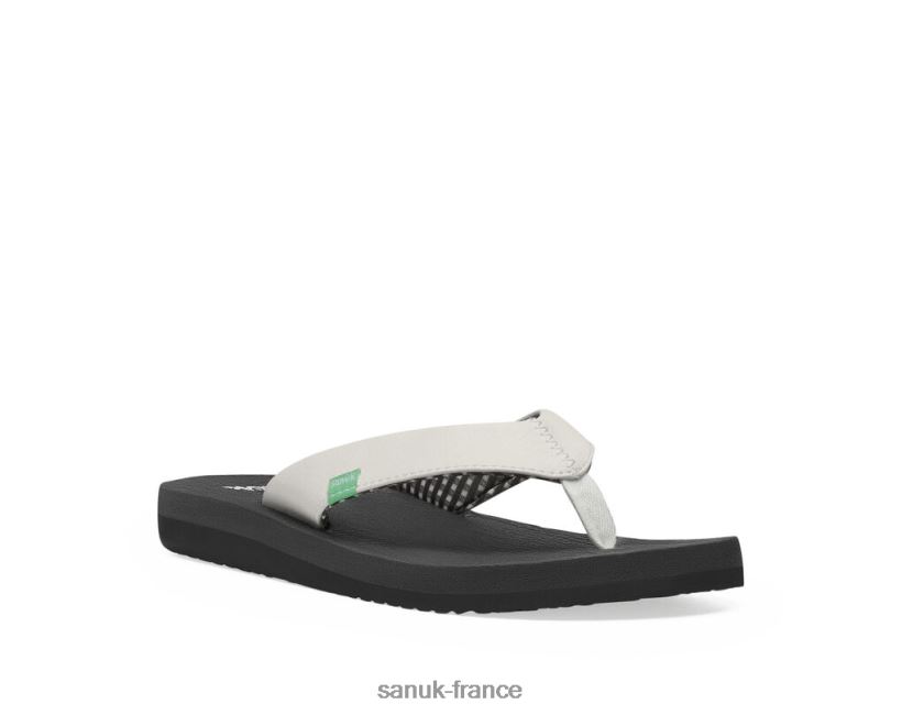 6V4JT036 blanc Sanuk tapis de yoga