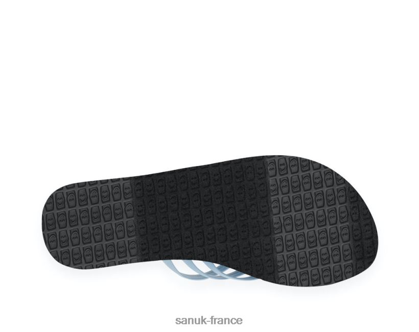 6V4JT043 ciel clair Sanuk yoga sableux