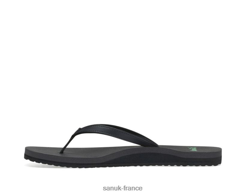 6V4JT046 noir Sanuk joie du yoga