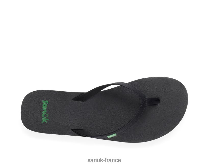 6V4JT046 noir Sanuk joie du yoga
