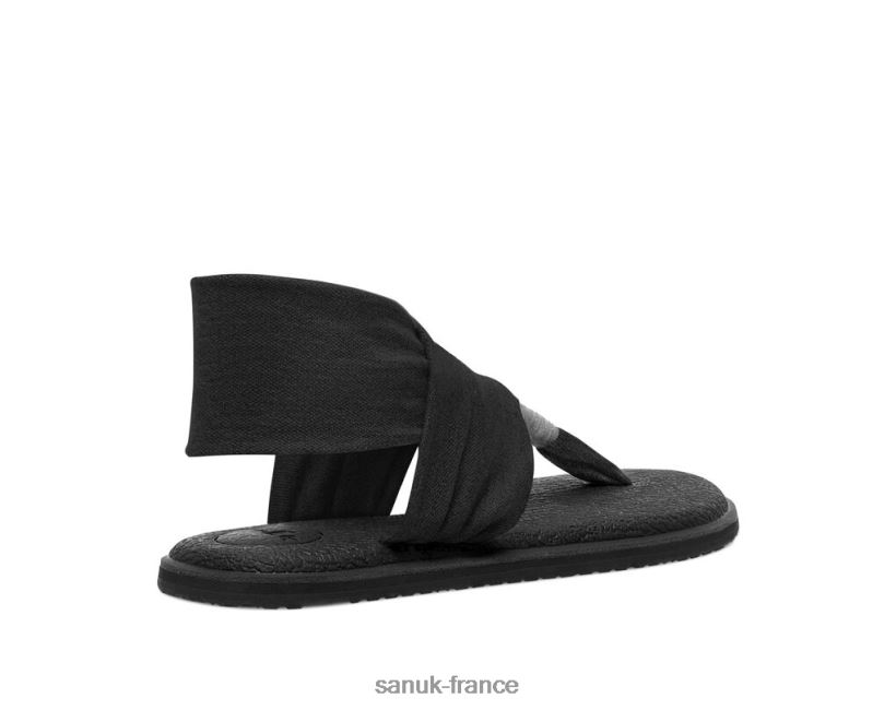 6V4JT048 noir Sanuk écharpe de yoga 2