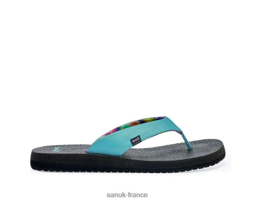 6V4JT060 turquoise Sanuk tapis de yoga