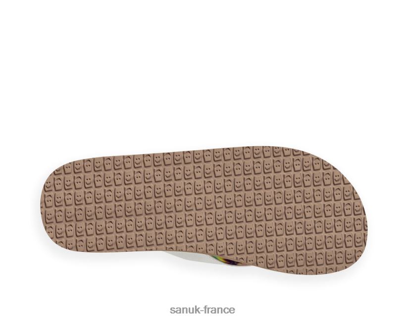 6V4JT062 blanc Sanuk tapis de yoga