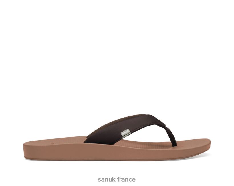 6V4JT070 brun Sanuk tapis de yoga cosmique (synthétique)