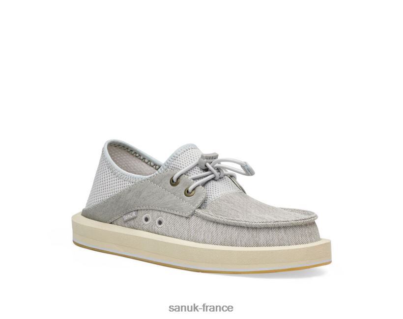 6V4JT0106 gris Sanuk rue boatie