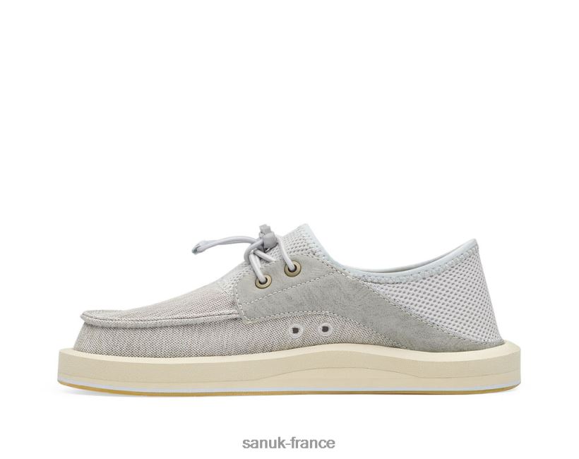 6V4JT0106 gris Sanuk rue boatie