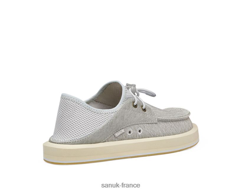 6V4JT0106 gris Sanuk rue boatie