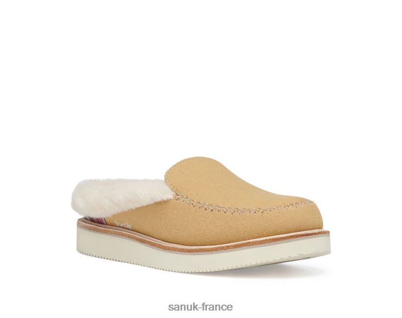6V4JT0112 biche Sanuk pantoufle ambiance cosy sm