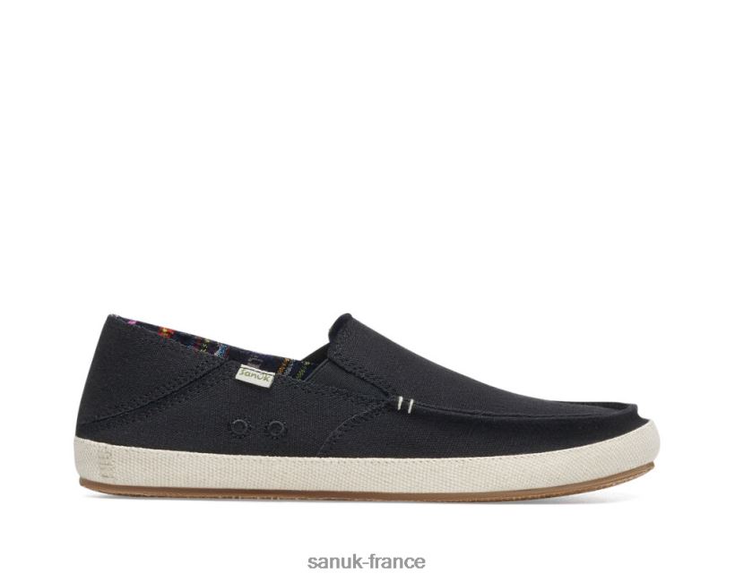 6V4JT0118 noir Sanuk rue jumelle