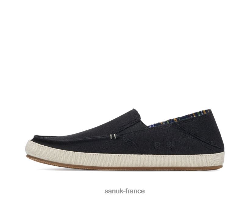6V4JT0118 noir Sanuk rue jumelle
