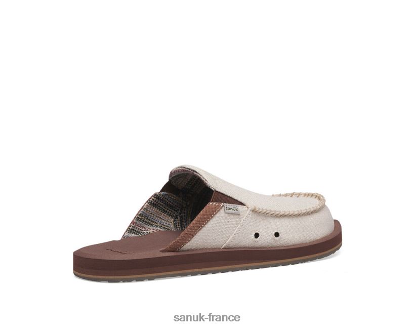 6V4JT0120 naturel Sanuk tu as mon dos, st chanvre