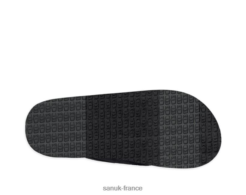 6V4JT0121 noir Sanuk tu as mon dos, st chanvre