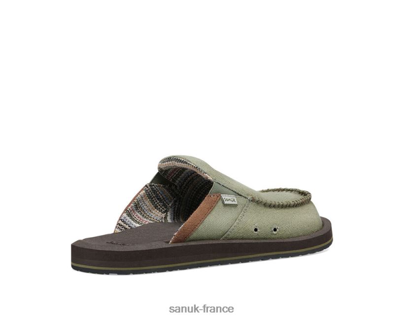 6V4JT0123 armée Sanuk tu as mon dos, st chanvre