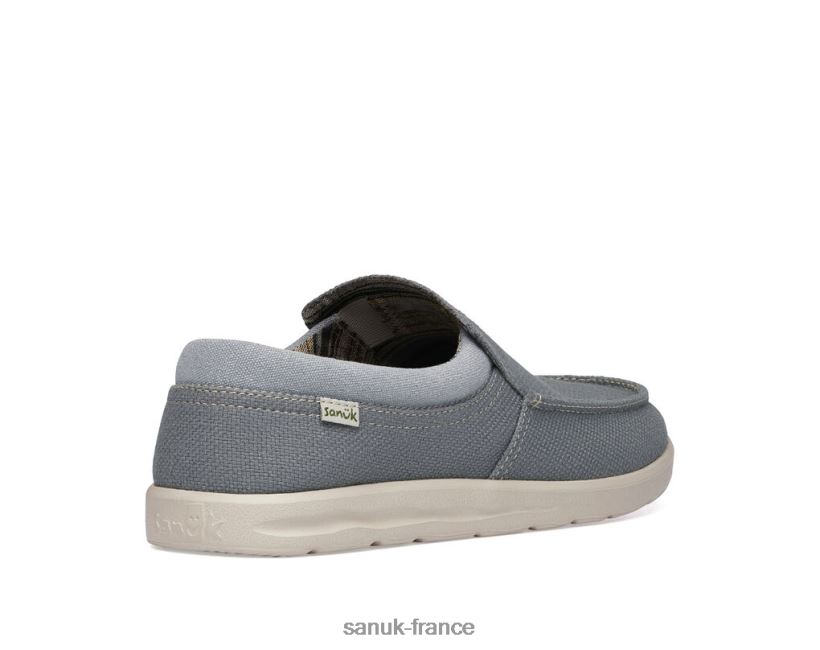 6V4JT0129 charbon Sanuk salut frère chanvre léger