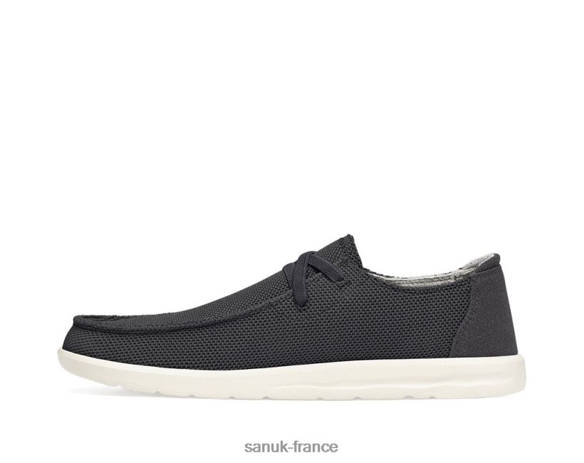 6V4JT0130 noir Sanuk maille shaka
