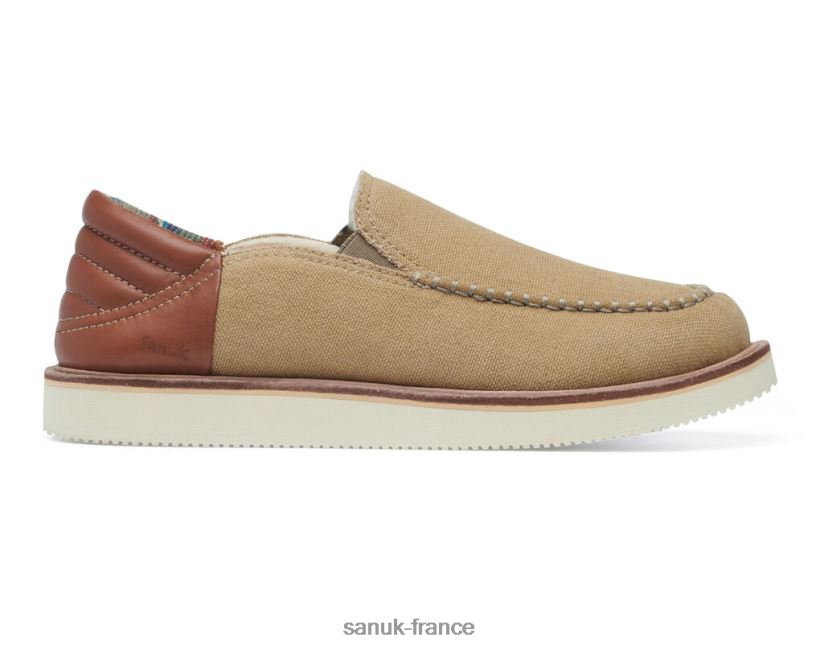 6V4JT0146 kaki Sanuk ambiance chaleureuse faible sm