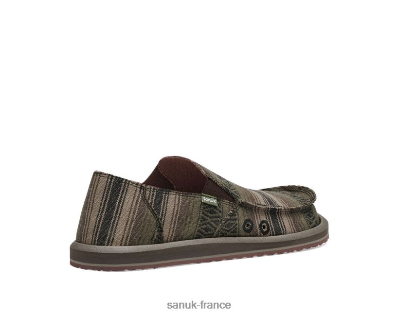 6V4JT0153 baja marron Sanuk couverture rad vagabond