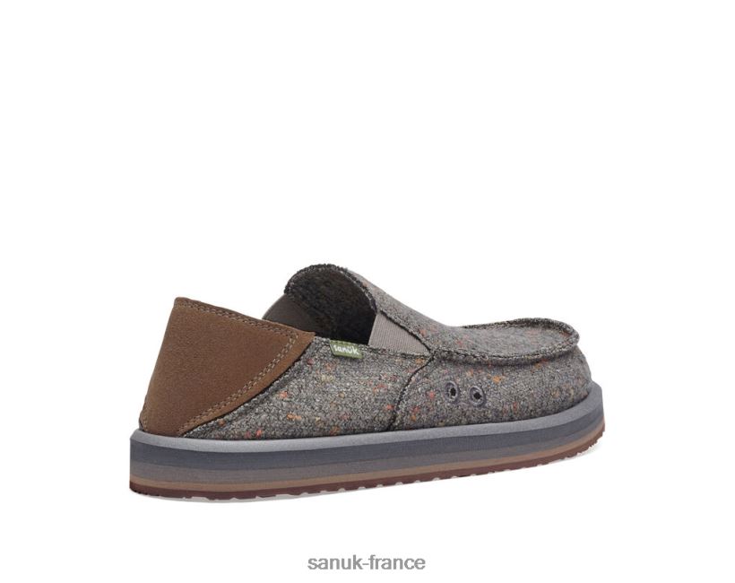 6V4JT0157 gris Sanuk vagabond saint-donegal