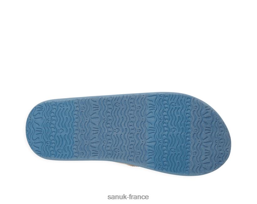 6V4JT0165 bronzer Sanuk big swell st plus stripe