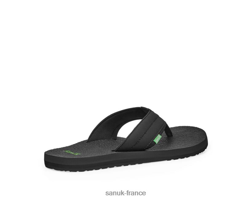 6V4JT0168 noir Sanuk bière confortable 2