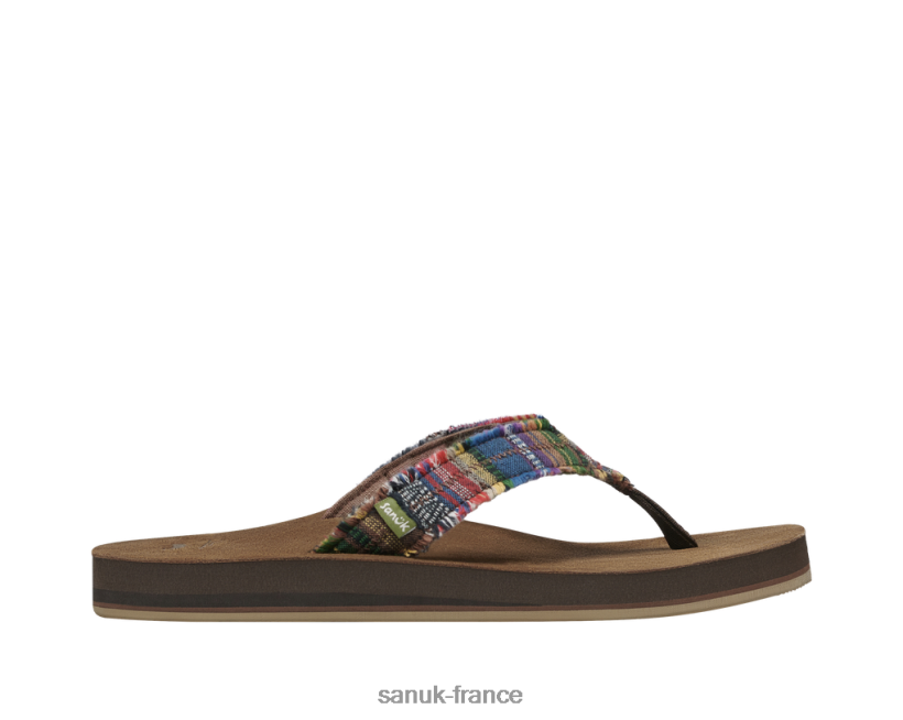 6V4JT0171 couverture de plage Sanuk je n'ai pas peur de Saint Donavon