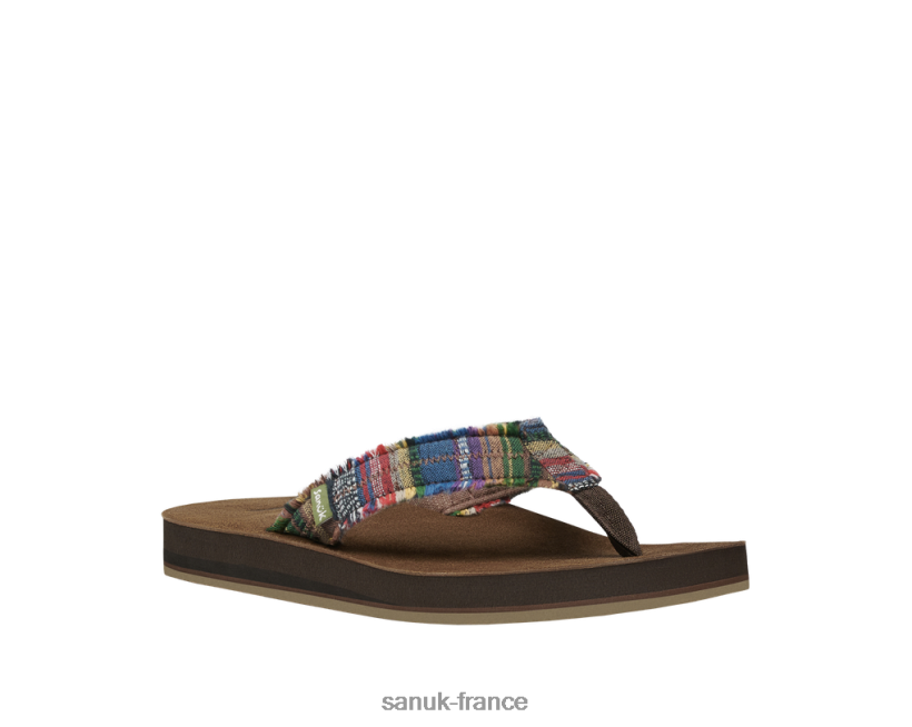 6V4JT0171 couverture de plage Sanuk je n'ai pas peur de Saint Donavon