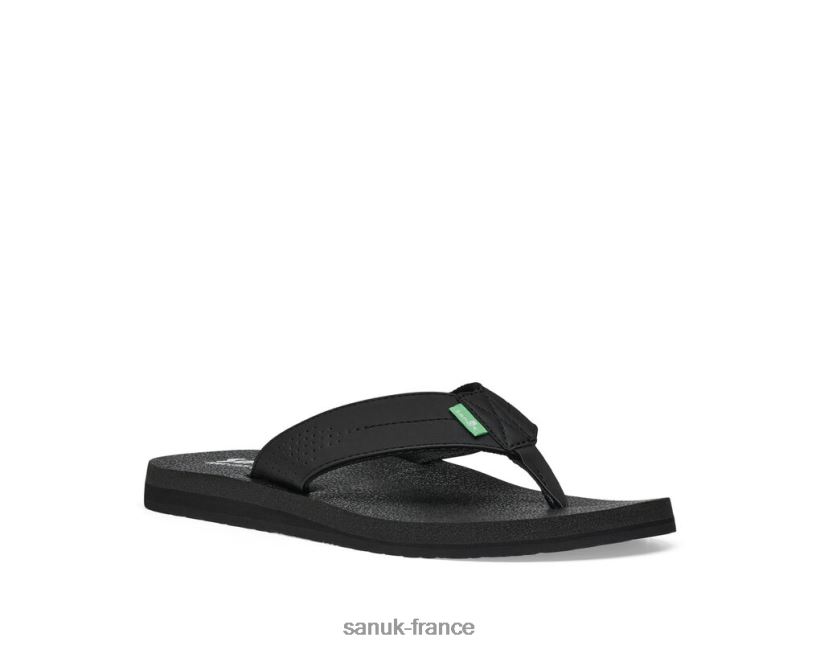 6V4JT0177 noir Sanuk dessous de verre confortable pour la bière