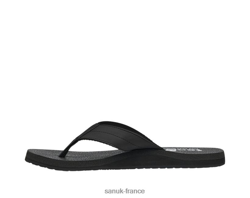 6V4JT0177 noir Sanuk dessous de verre confortable pour la bière